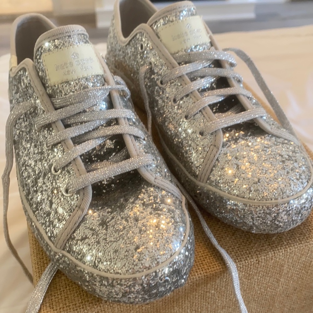 Kate Spade Wedding Sneakers! Size 7.5